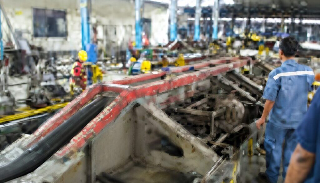 Proyek Re-Chambering GD Perbaikan Gerbong Barang Balai Yasa SGU